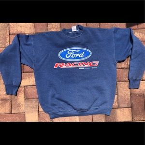 Vintage ford tough racing sweater
